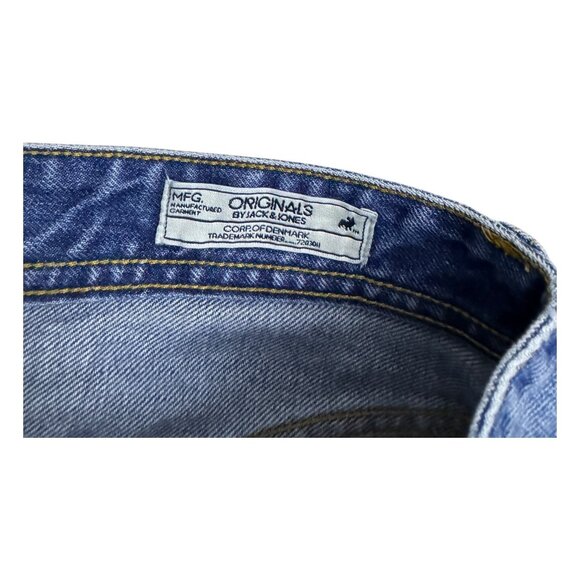 JACK & JONES Clark Bootcut Luxury Designer Casual Denim Jeans Mens 32x34 - Picture 5 of 8